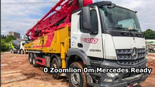 Μεταχειρισμένο 2021 SANY 65m Φορτηγό Αντλία Σκυροδέματος Σασί Benz