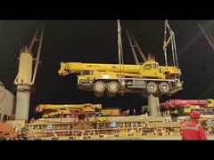Το γερανό φορτηγού 50 τόνων της XCMG θα αποσταλεί.