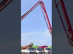 Putzmeister 38m Βερματοσυμπιεστή με δεύτερο χέρι τοποθέτηση βύσμα και σκυρόδεμα αντλία