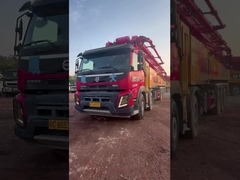 67m Εγκαταστημένα φορτηγά άντλησης σκυροδέματος Πλήρως υδραυλικά μηχανήματα κατασκευής