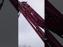 Χρησιμοποιημένο φορτηγό άντλησης σκυροδέματος 2018 56m τοποθετημένο υπόστρωμα φορτηγού άντλησης προς πώληση τώρα