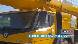 Γερανός φορτηγού 110 τόνων XCMG XCT110 2018